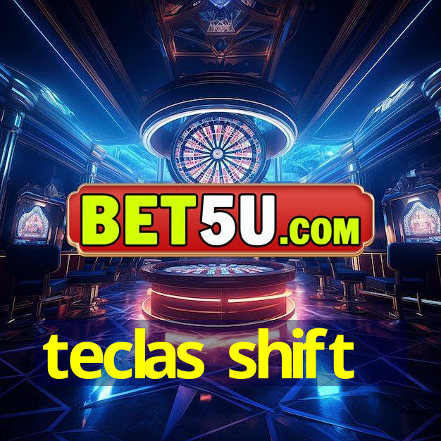 teclas shift